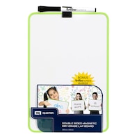 Quartet Double Sided Magnetic Whiteboard Dry Erase Lap Board Assorted Colour
