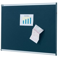 Quartet Embossed Foam 120x90cm Bulletin Pin Board Stationery w/ Aluminium Frame