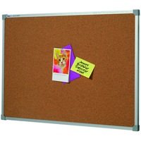 Quartet Penrite 240x120cm Corkboard Office/School Pin Board w/ Aluminium Frame