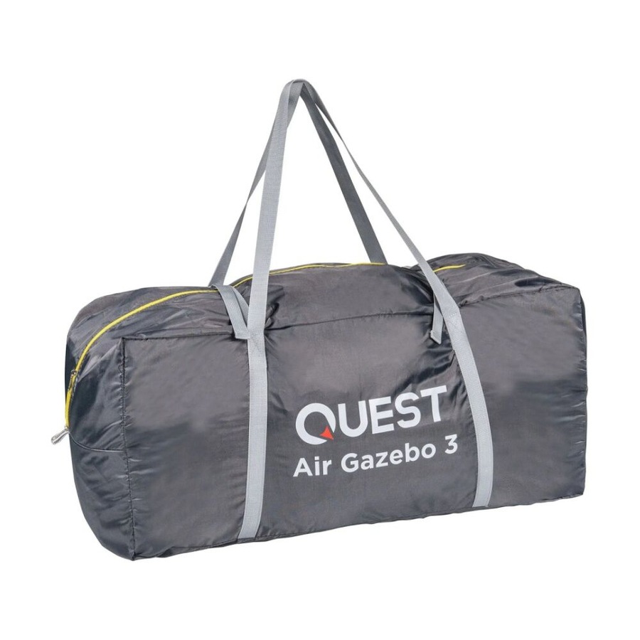 Quest Outdoors Inflatable Air Gazebo 3.0 Waterproof Outdoor Camping 3x2.5m Grey