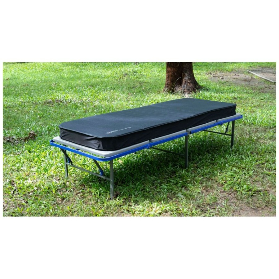 Quest Outdoors Swag & Mattress Platform Steel Frame Camping Accessory 213x76cm