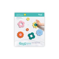 Quut Quutopia Bath Puzzle/Shower Play Water Toys for Kids 10m+ Flower Power