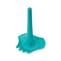 Quut Triplet 24.5cm Beach Toys Shovel/Sieve/Rake/Funnel for Kids Lagoon Green