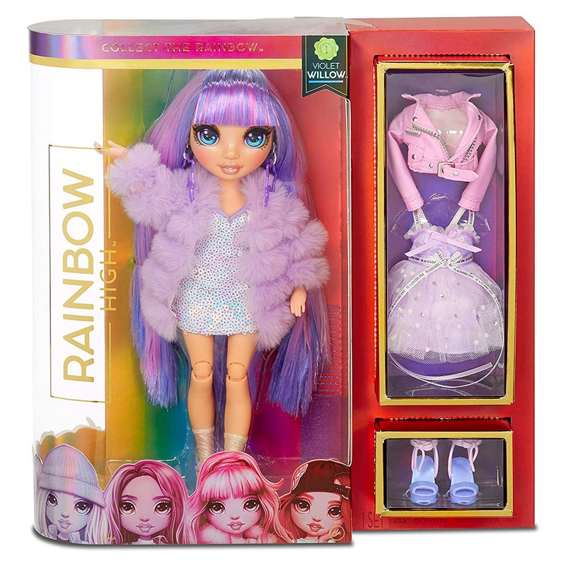 Buy Rainbow High Fashion Doll Kids Dress Up Toy w/Accessories/Garment ...