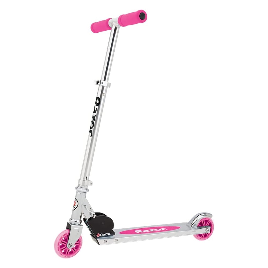 Razor A Series Kick Scooter Toy Kids/Toddler Foldable Push Ride On 5y+ Pink