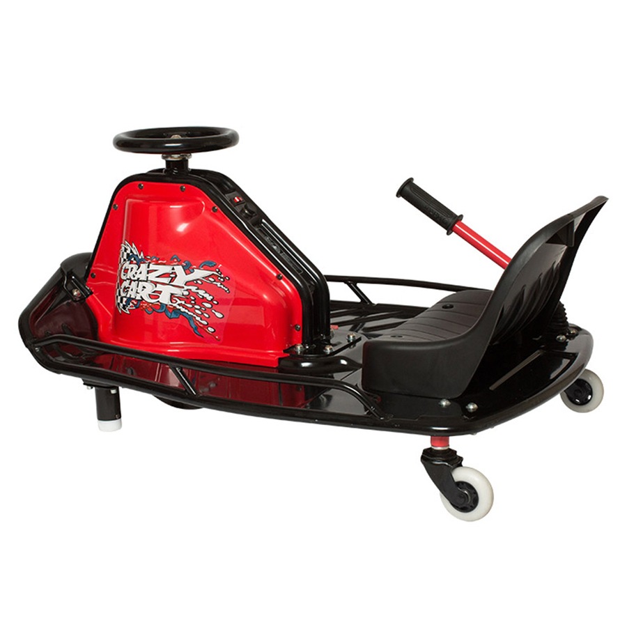 Razor Crazy Cart Electric Powered Morotrised Ride On Children's Toy 9y+ Black