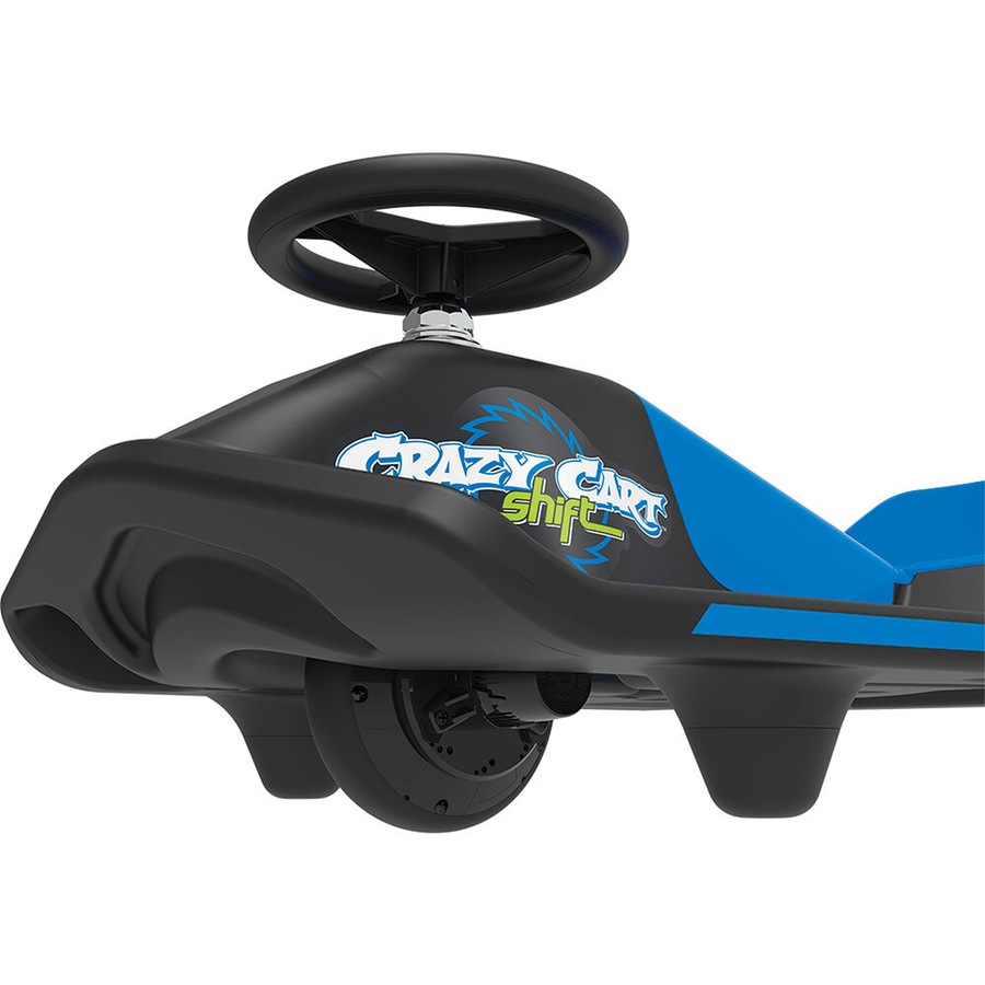 Razor Crazy Cart Shift 2.0 Electric Ride On 6-8y Kids Racing Toy w/ Charger/Flag