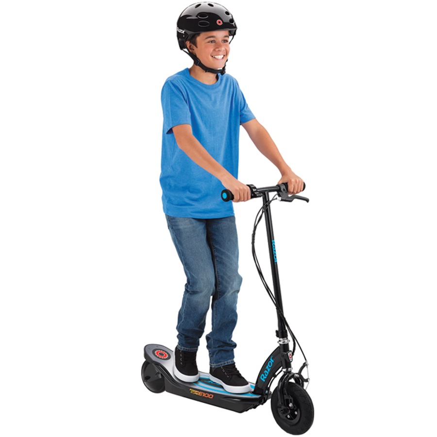 Kid Riding Razor Buy Razor Power Core E100 24V Rechargeable Kids Electric Scooter Ride ...