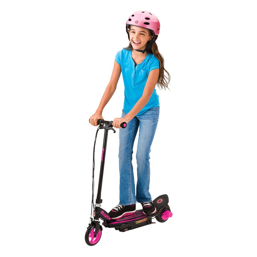 Buy Razor Power Core E90 Kids/Childrens Electric Ride-On Scooter Pink ...