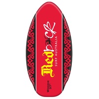 Redback 94cm Original Beach/Water Traction Sport Wooden Slide Skimboard Assorted