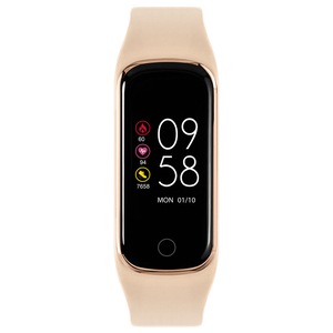 Reflex Active Series 08 Slimline Sports Fit Smart Watch Band- Gold & Pink