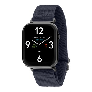 Reflex Active SERIES 37 Smart Watch w/ Adjustable Silicone Straps - Blue