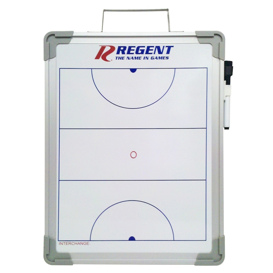 Regent 30x40cm Netball Coaches Board Sports Training Tactics Magnetic Whiteboard