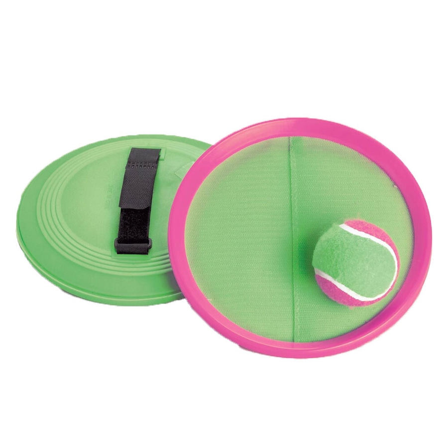 Regent Stick Ums Paddle Mitts & Tennis Ball Set Outdoor Beach Kids Fun Play Toy