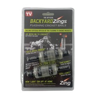 Zing Light Up Backyard Flashing Cricket Bails Outdoor Game Equipment