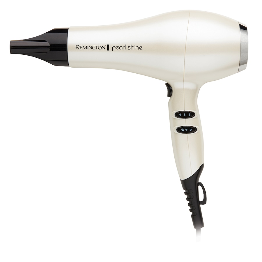 Remington 2000W Pearl Shine 3 Heat Speed Blow Dry Lightweight Styling Hair Dryer