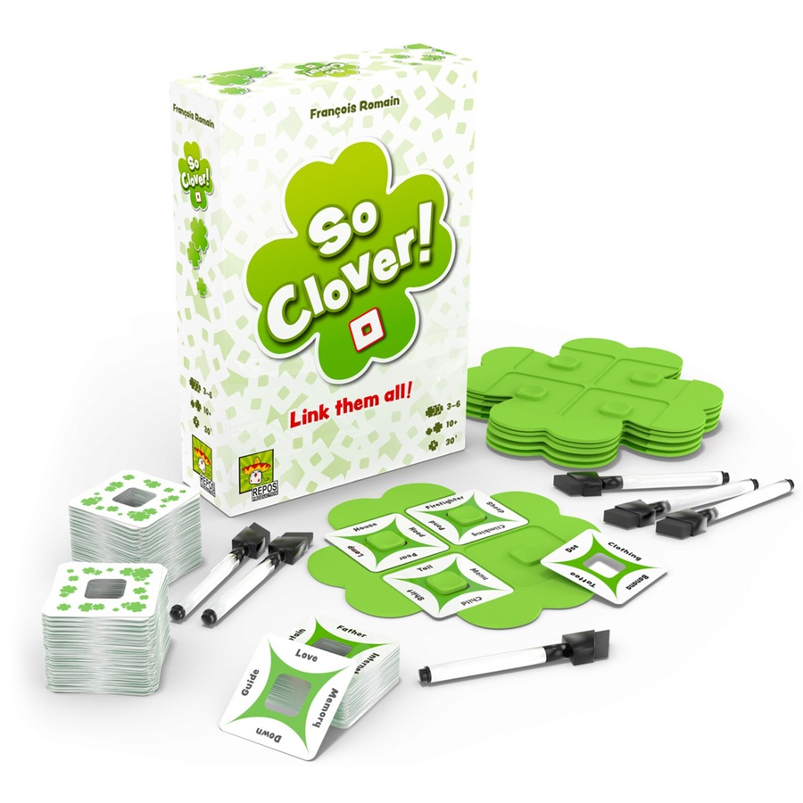 Repos Production So Clover Tabletop Interactive Stratergy Party Board Game