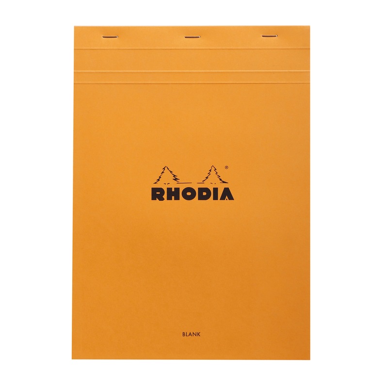 Buy Rhodia No.18 Top Stapled A4 Notepad Office Stationery Note Pad ...