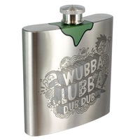 Rick And Morty Metal Decorative Novelty Teen/Family Rick's Drinking Hip Flask