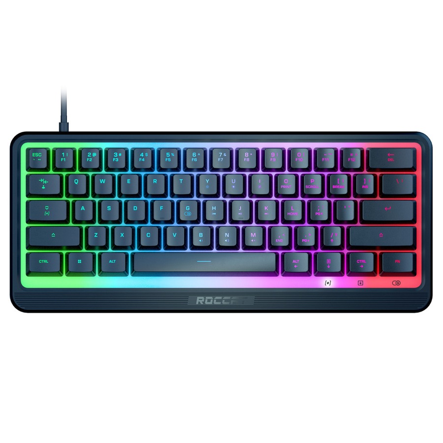 Roccat Magma Mini Gaming Keyboard RGB Lighting Anti-ghosting Internet Browsing