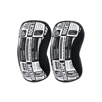 RockTape Assassins Manifesto Xlarge Sports Training Pull On Knee Sleeves 5mm