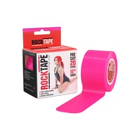 Rocktape Precut Training Muscles Secured Kinesiology Adhesive Tape Pink