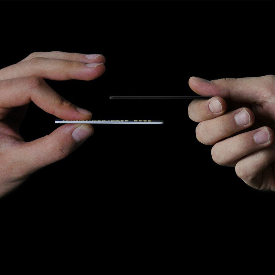 Rolling Square AirCard Wallet Tracker Safety Locator Anti-Loss Card-Size BLK