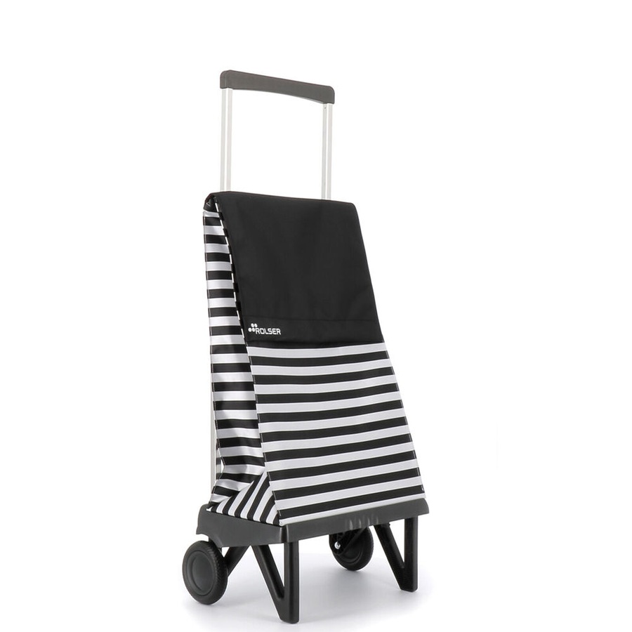 Rolser Plegamatic Folding 2-Wheel Shopping/Market Trolley Bag 40L Marino