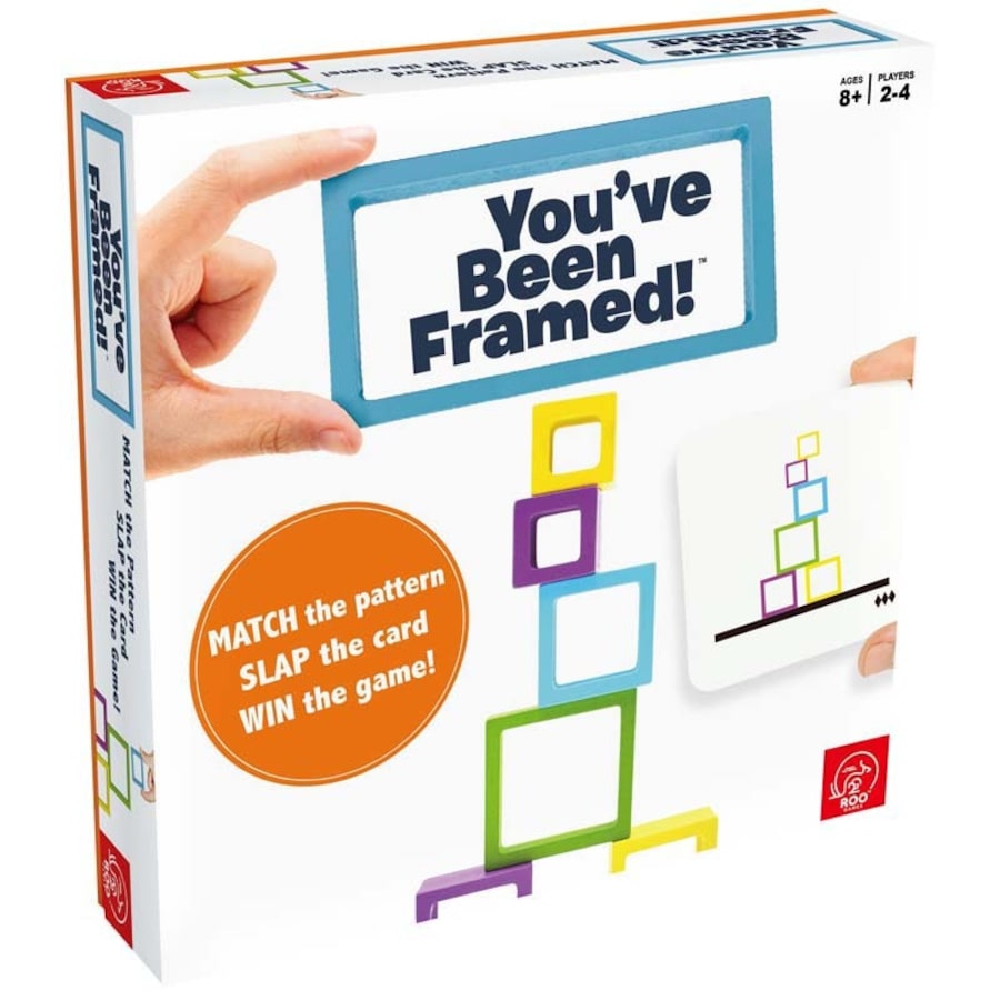 Roo Games You've Been Framed! Kids Matching Educational Fun Game Play Toy 8+
