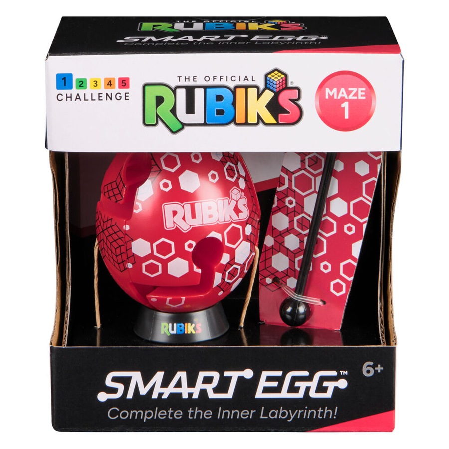 Rubiks Smart Eggs Decorative Brain Teaser Logic Games/Puzzles 8y+ Assorted