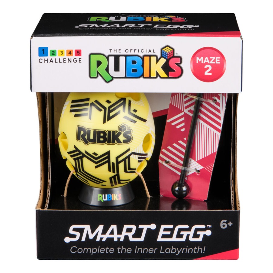 Rubiks Smart Eggs Decorative Brain Teaser Logic Games/Puzzles 8y+ Assorted