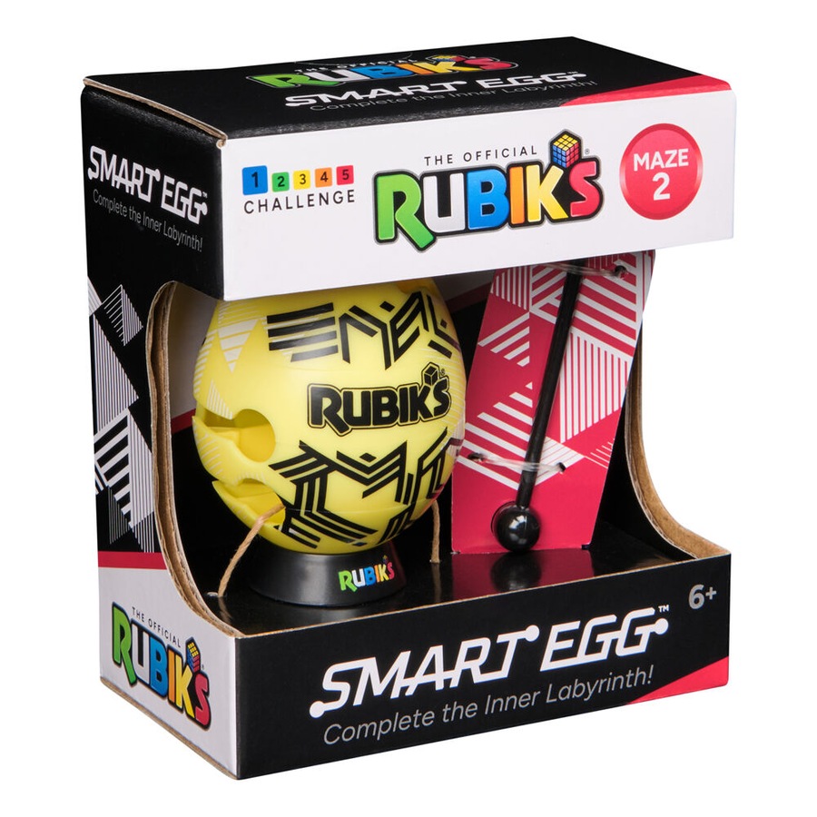 Rubiks Smart Eggs Decorative Brain Teaser Logic Games/Puzzles 8y+ Assorted