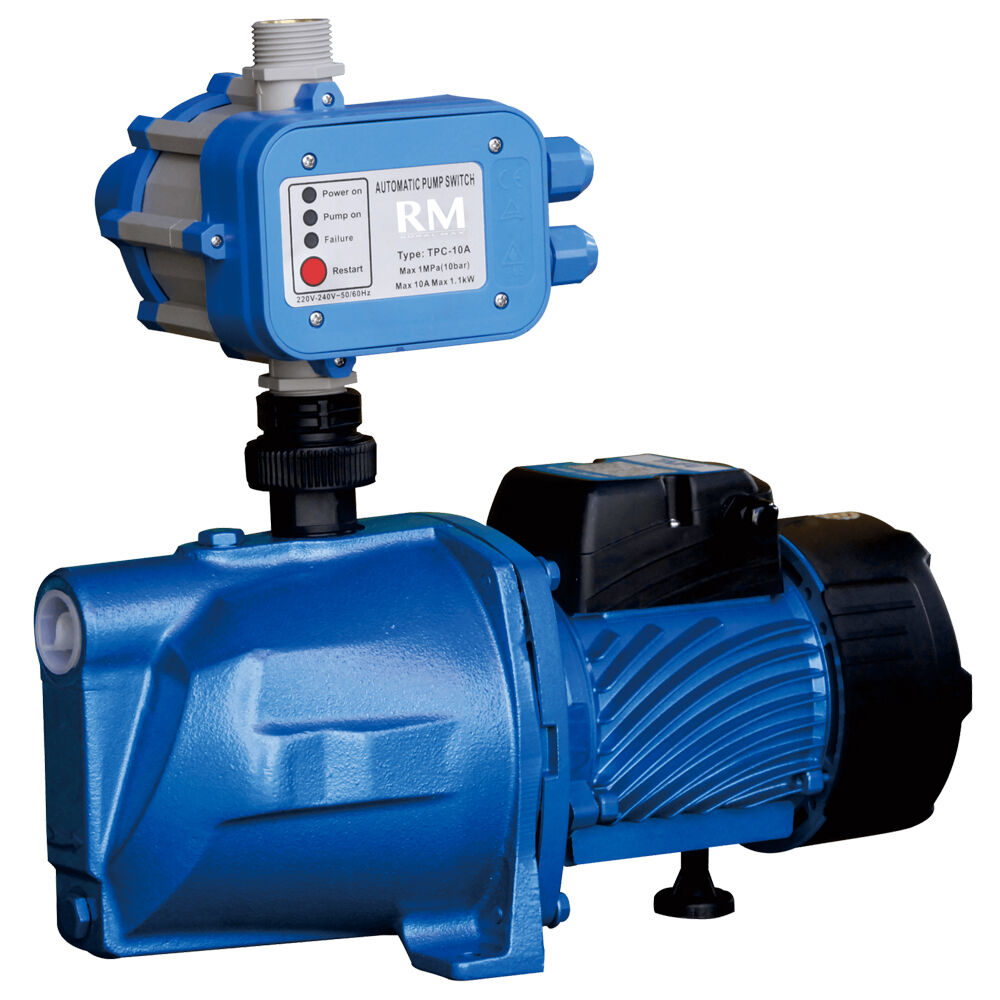 Rural Max Garden Pressure Pump w/ Automatic Pressure Control RM-JP100-E Blue Australia