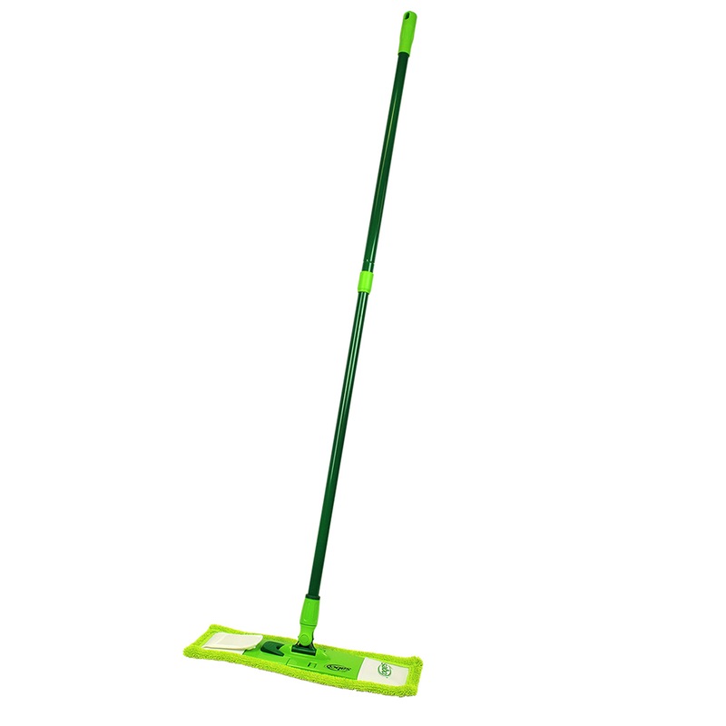 Buy Sabco 148cm Open Plan Mop Floor Kitchen/Bathroom Cleaner Adjustable Wet/Dry GRN MyDeal