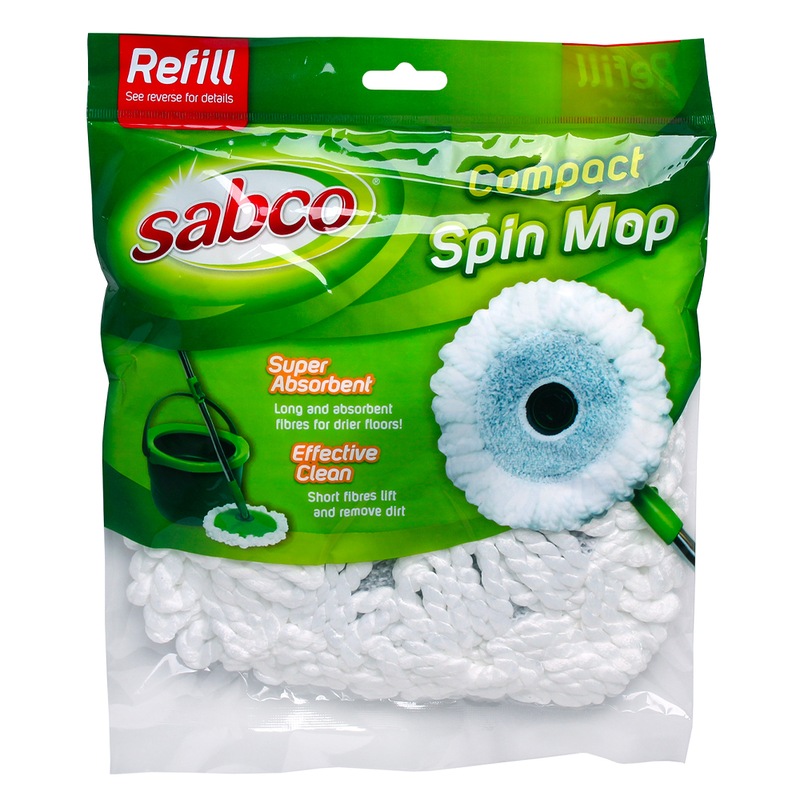 Buy Sabco Compact Spin Mop Refill Replacement For Sabco Compact Spin