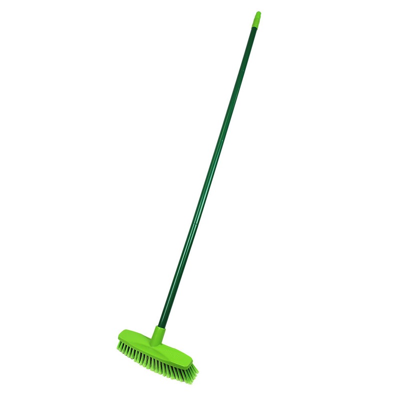 Buy Sabco Jiffy Indoor Long Handle Compact Soft Standing Cleaning Broom ...