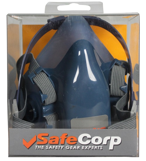 Safecorp Dust/Air Pollution Respirator Half Mask Protective Face Covering PPE Australia