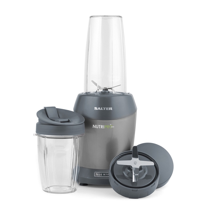 Salter Nutripro 1000W Electric Blender Smoothie Maker/Juicer w/ 1L & 800ml Cups