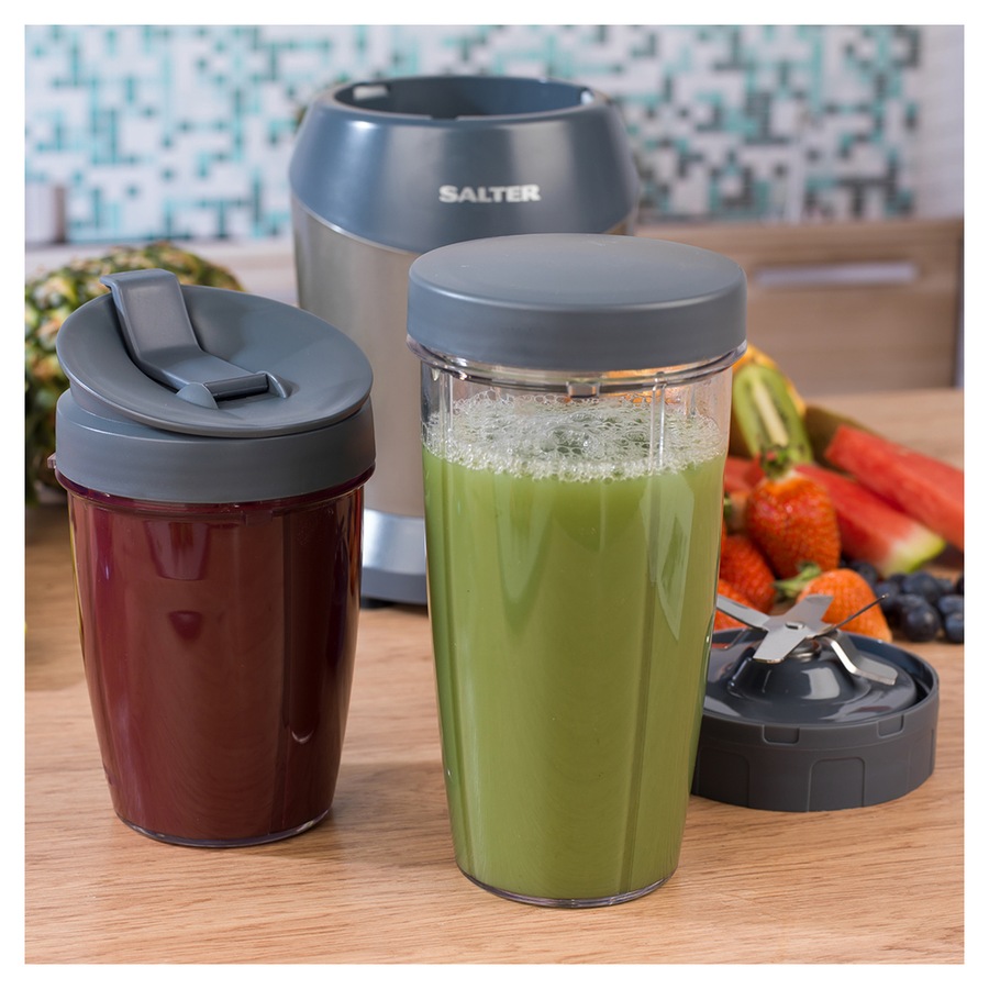 Salter Nutripro 1000W Electric Blender Smoothie Maker/Juicer w/ 1L & 800ml Cups