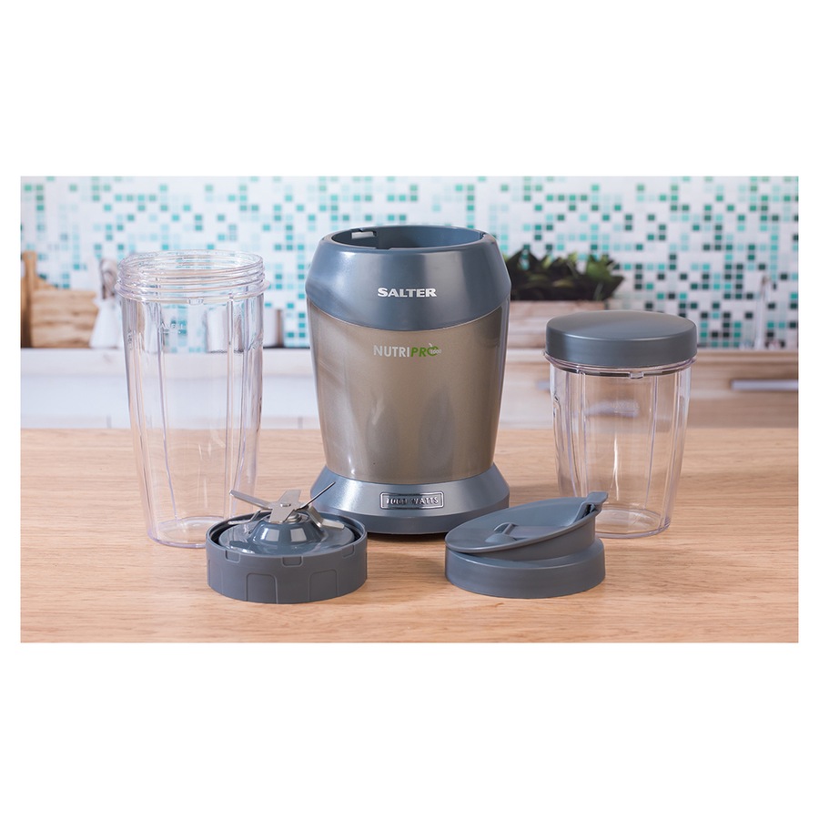 Salter Nutripro 1000W Electric Blender Smoothie Maker/Juicer w/ 1L & 800ml Cups