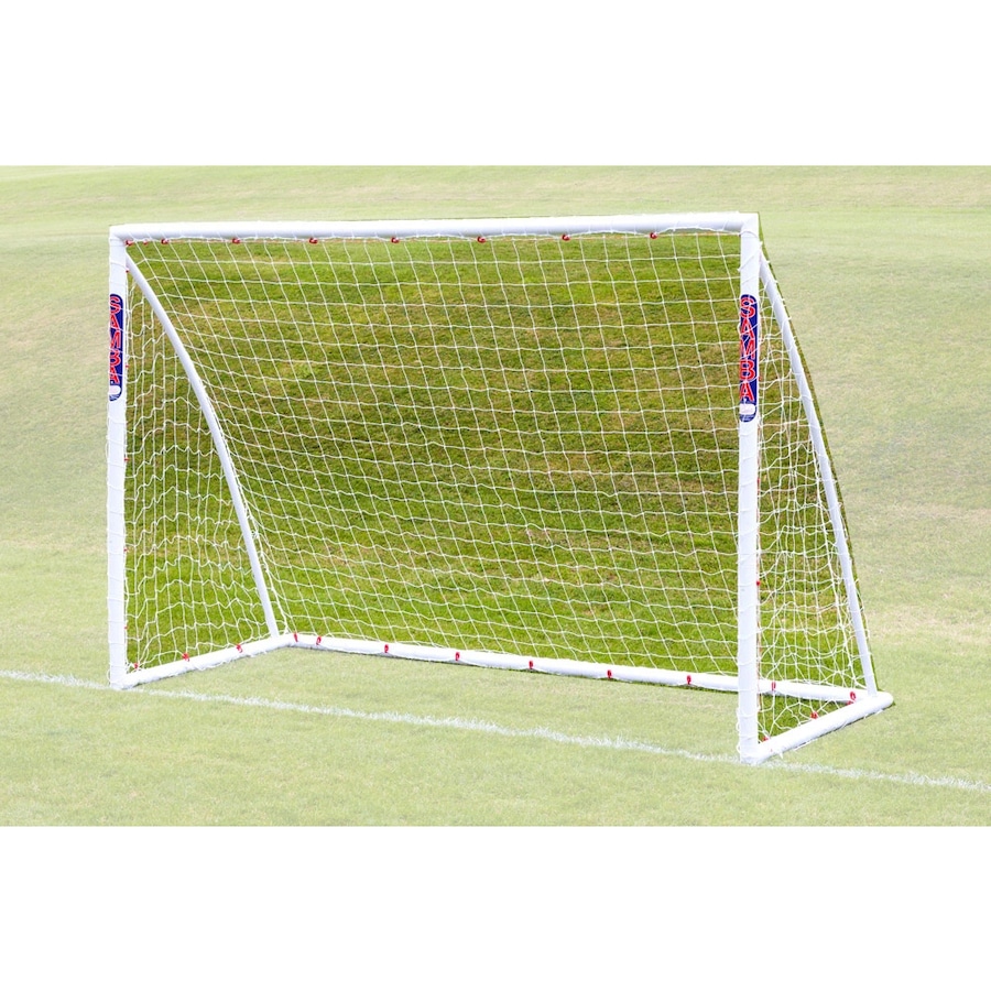 Samba 3x2m Sports Portable Outdoor Trainer Soccer/Football Training Net Goal WHT