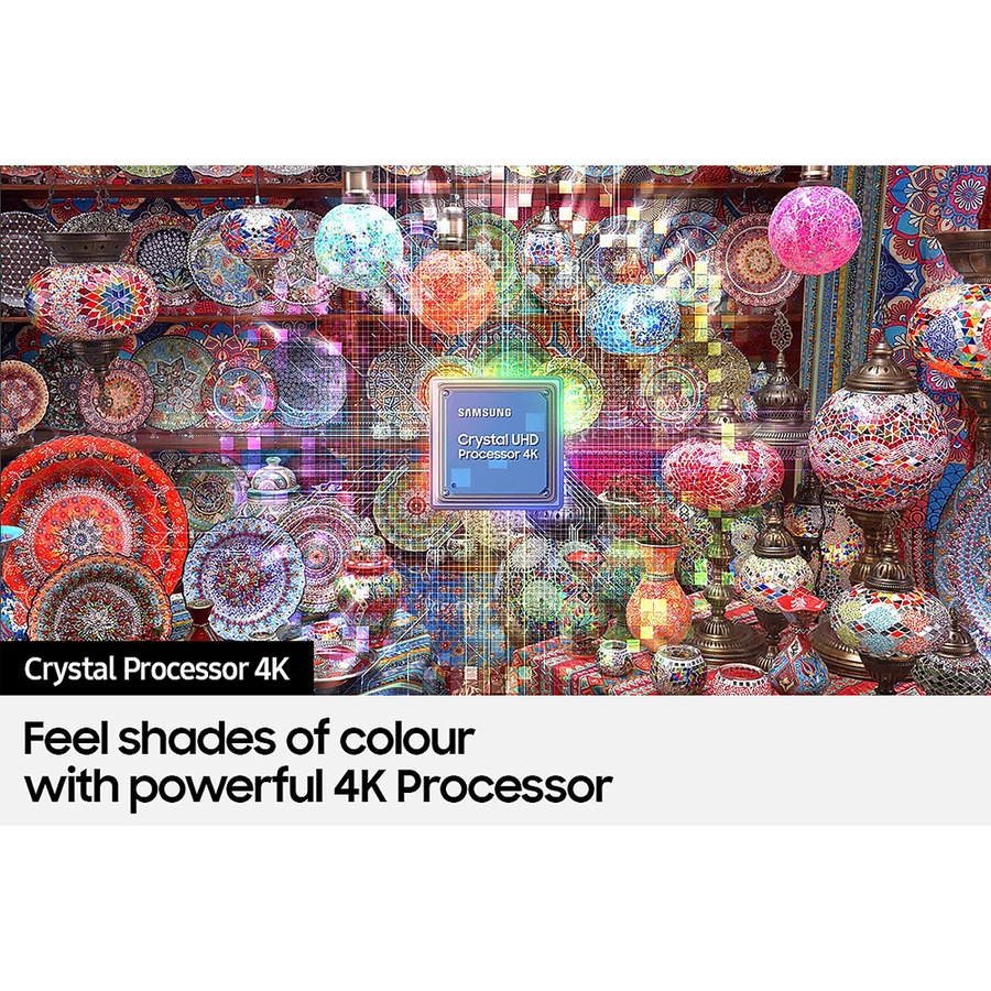 Samsung 43in BU8000 Crystal UHD 4K Smart TV LED w/App/Bluetooth/Internet Browse