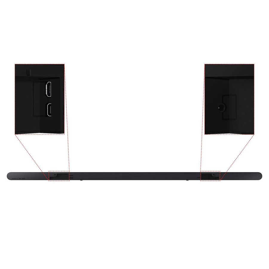 Samsung S800B 28W Ultra Slim 3.1.2ch Soundbar Bluetooth Speaker w/6.5" Subwoofer