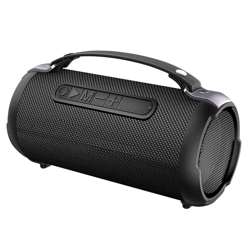 Sansai Dust Resistant Portable Bluetooth Speaker Speaker USB Aux In Stereo Black