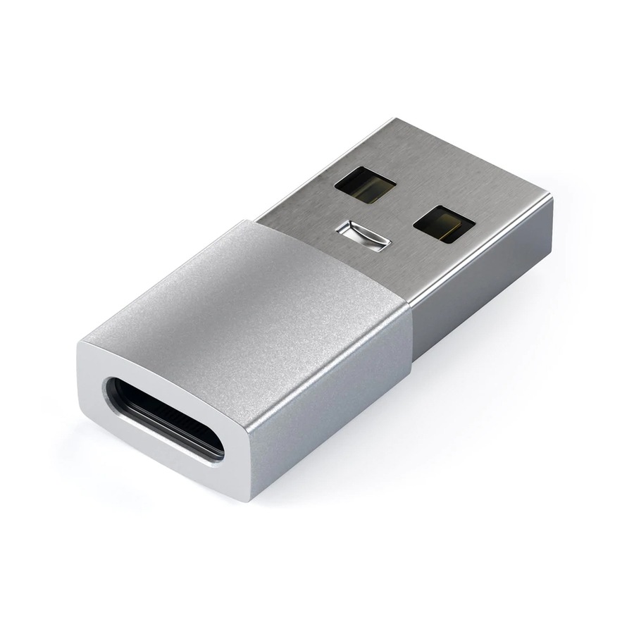 Buy Satechi Aluminium Slim USB-A to USB-C Portable Adapter for MacBook ...