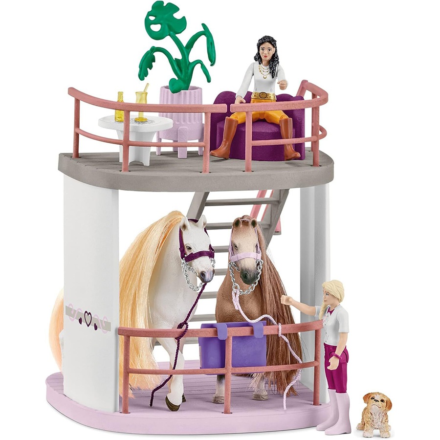Schleich Kids/Childrens Toy Play Replica Figurine Horse Beauty Salon 3y+