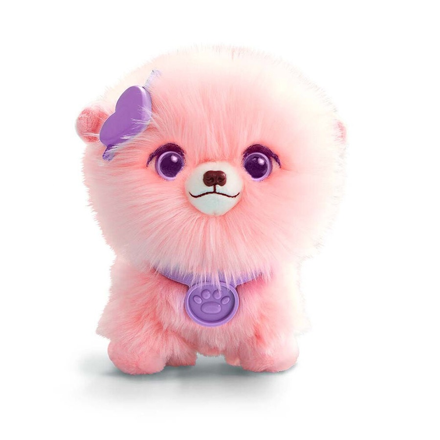Scruff Little Live Pets Scruff-A-Luvs S1 Single Pack Pink Plush Pet Toy