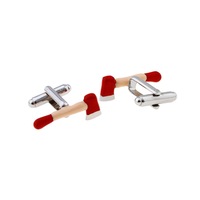 SD Man Axe Men's Cloth/Shirt Wedding/Party Cufflinks Fashion Accessories Silver