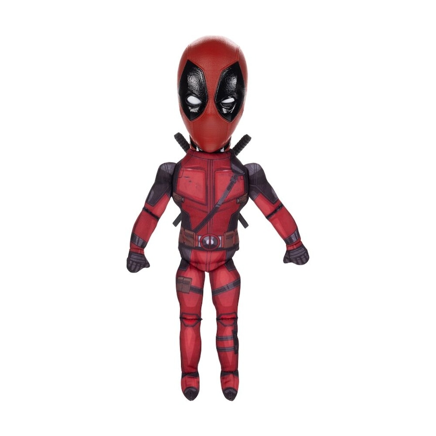 Shelf Talkers Deadpool Figurine Sitting Kids Toy 12 Inch