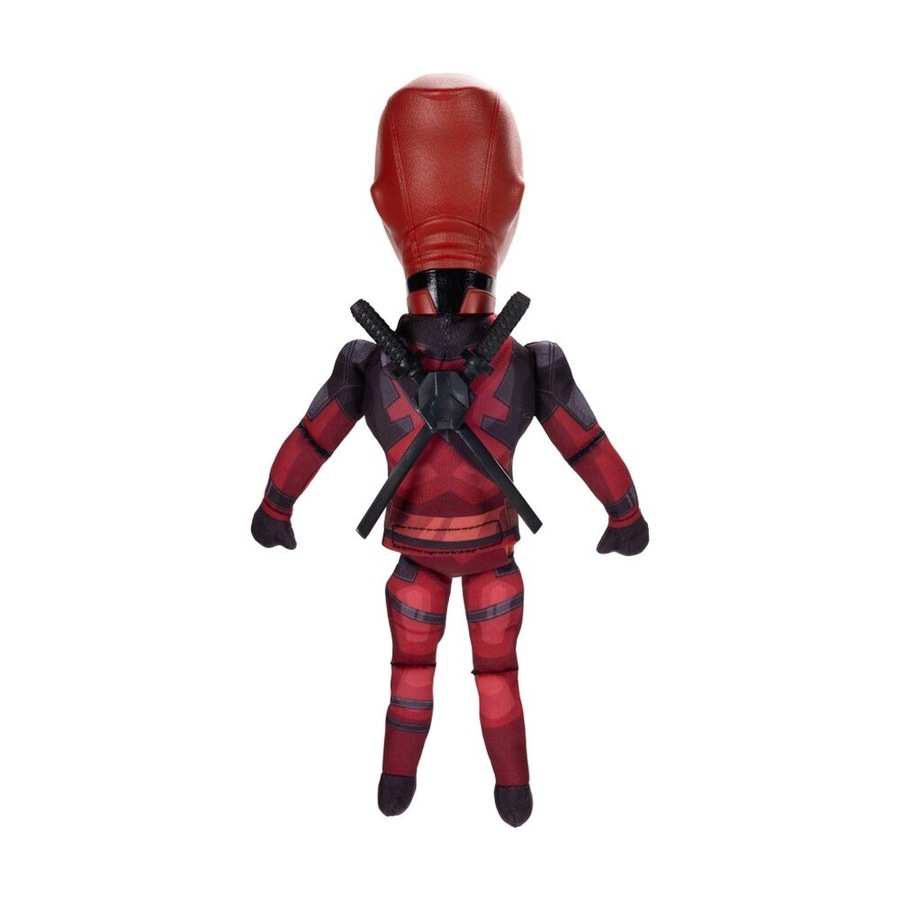 Shelf Talkers Deadpool Figurine Sitting Kids Toy 12 Inch